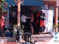 Diver’s instruction, rules of using a wetsuit