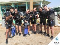 diving in the red sea